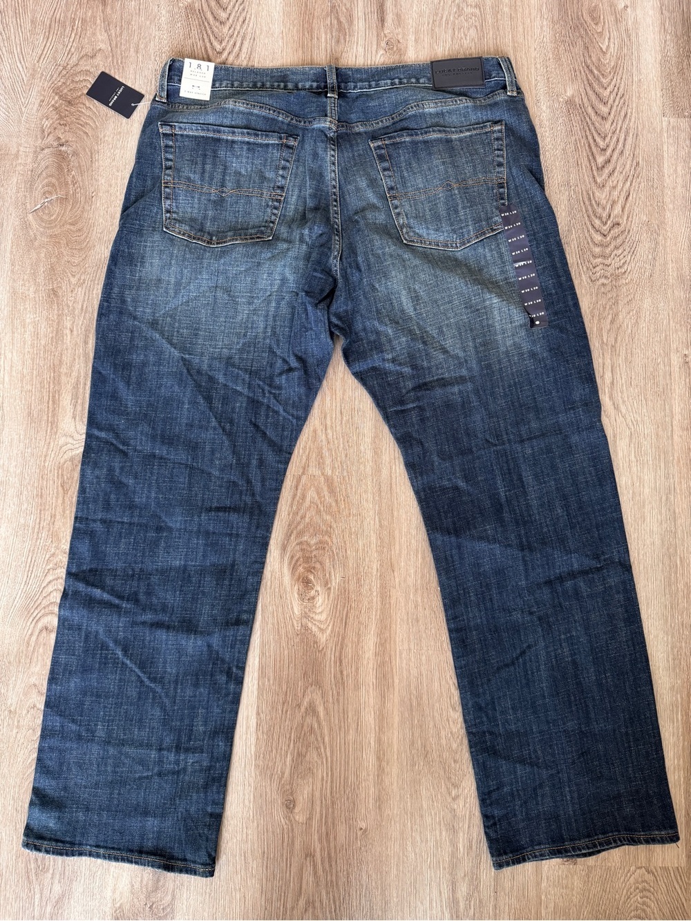 Lucky Brand Jeans Men’s Relaxed 181 Stretch 38x30 Denim NEW